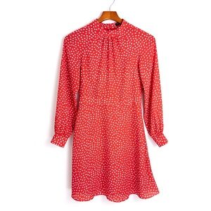 Banana Republic Factory. Red Floral Dress